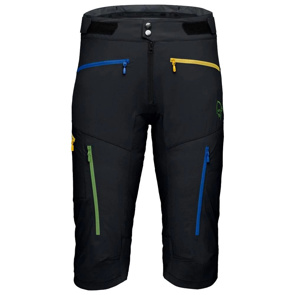 Short VTT Norrona Fjørå Flex1 Shorts M's Caviar Multi 2 Short VTT Norrona Fjørå Flex1 Shorts M's Caviar Multi – Image 2