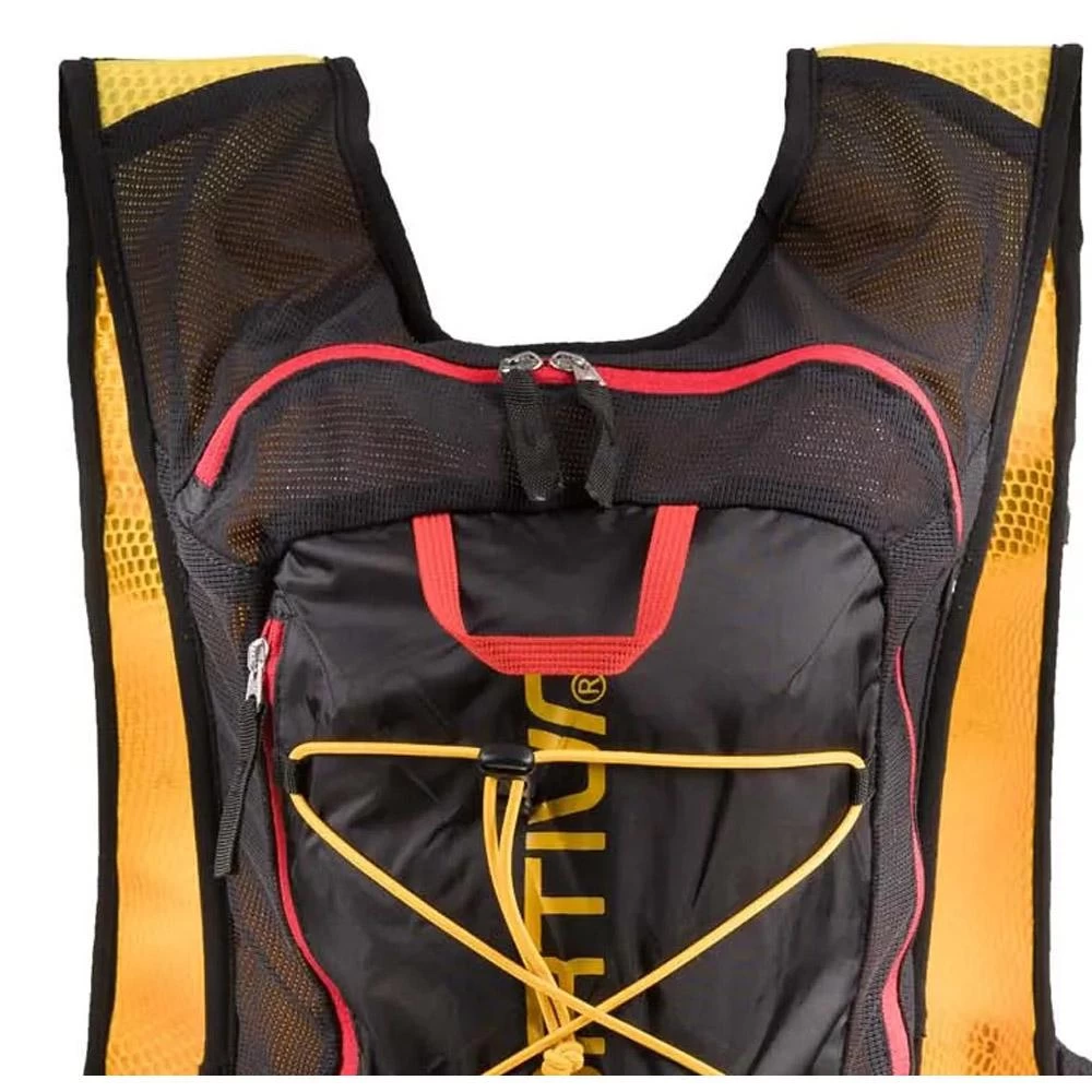 Gilet Trail La Sportiva Trail Vest Black Yellow 3 Gilet Trail La Sportiva Trail Vest Black Yellow – Image 3