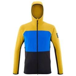 Veste D’alpinisme Millet Trilogy Cordura Hoodie Black Mustard