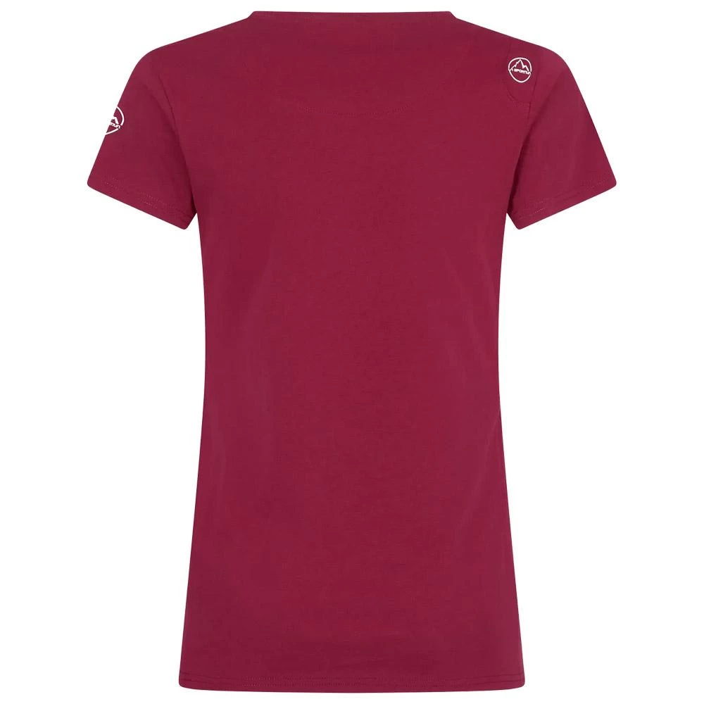 Tee-shirt D’escalade La Sportiva Forest T-Shirt W Red Plum 2 Tee-shirt D’escalade La Sportiva Forest T-Shirt W Red Plum – Image 2