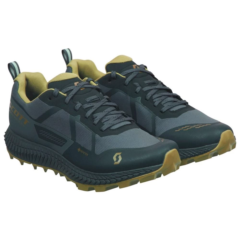 Chaussures De Trail Scott Supertrac 3 Gtx Black Mud Green 3 Chaussures De Trail Scott Supertrac 3 Gtx Black Mud Green – Image 3