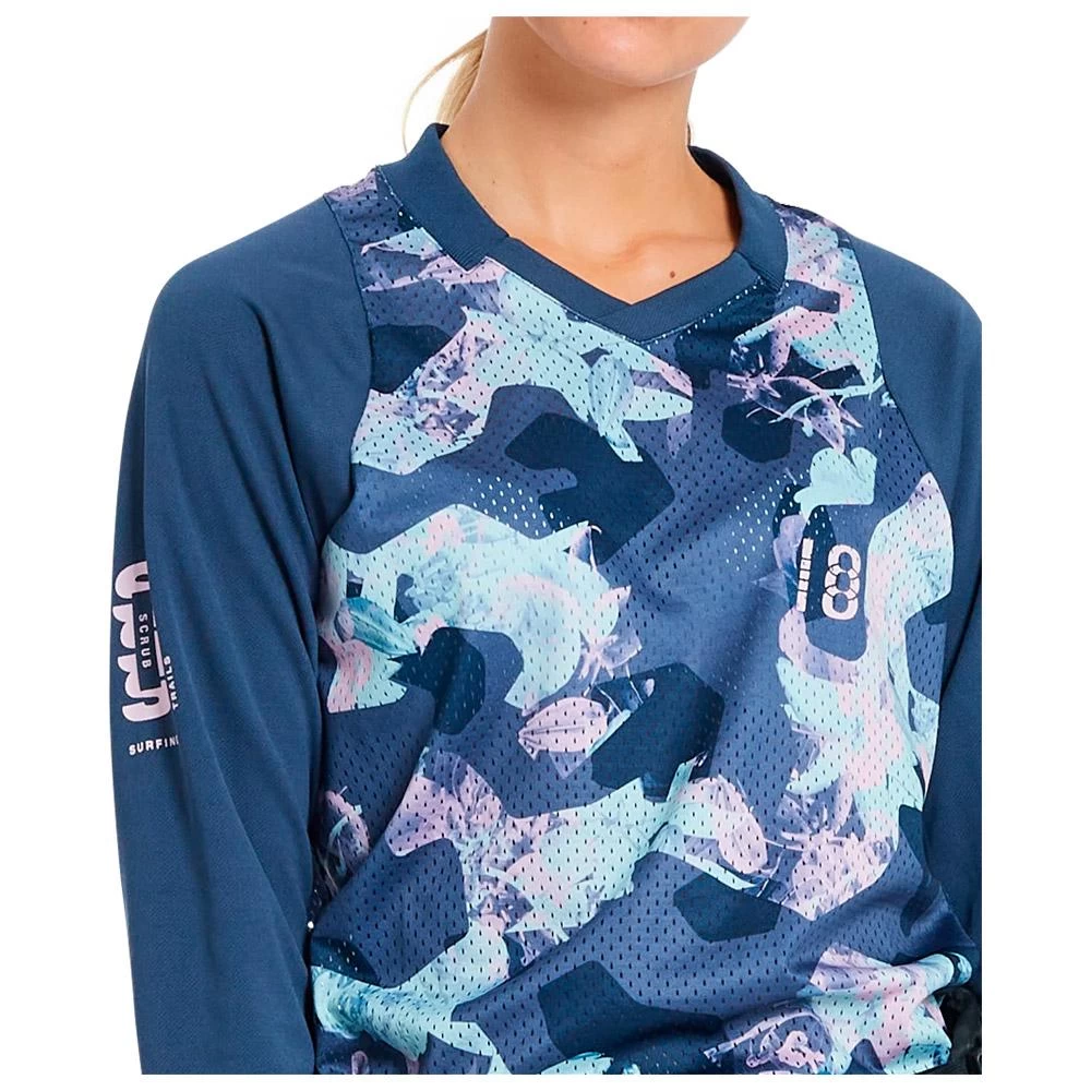 Maillot VTT Ion Scrub Ls Women Indigo Dawn 2 Maillot VTT Ion Scrub Ls Women Indigo Dawn – Image 2