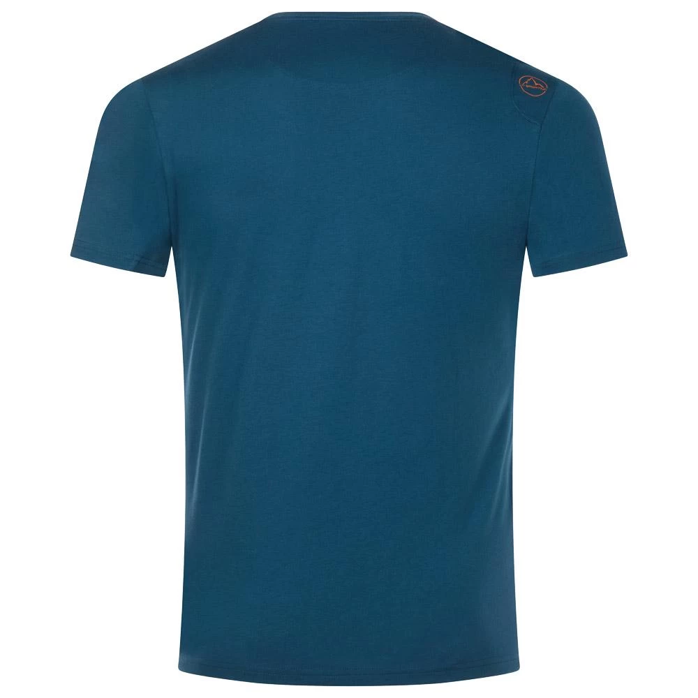Tee-shirt D’escalade La Sportiva Ape T-Shirt M Storm Blue Hawaiian Sun 2 Tee-shirt D’escalade La Sportiva Ape T-Shirt M Storm Blue Hawaiian Sun – Image 2