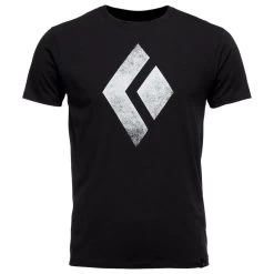 Tee-shirt D’escalade Black Diamond Chalked Up Tee Black