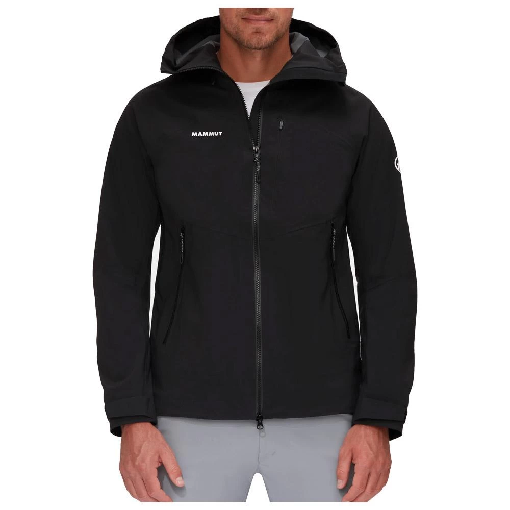 Veste D’alpinisme Mammut Alto Guide HS Hooded Jkt Black 4 Veste D’alpinisme Mammut Alto Guide HS Hooded Jkt Black – Image 4