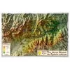 Carte 3D Geo Relief Les Pyrénées Catalanes