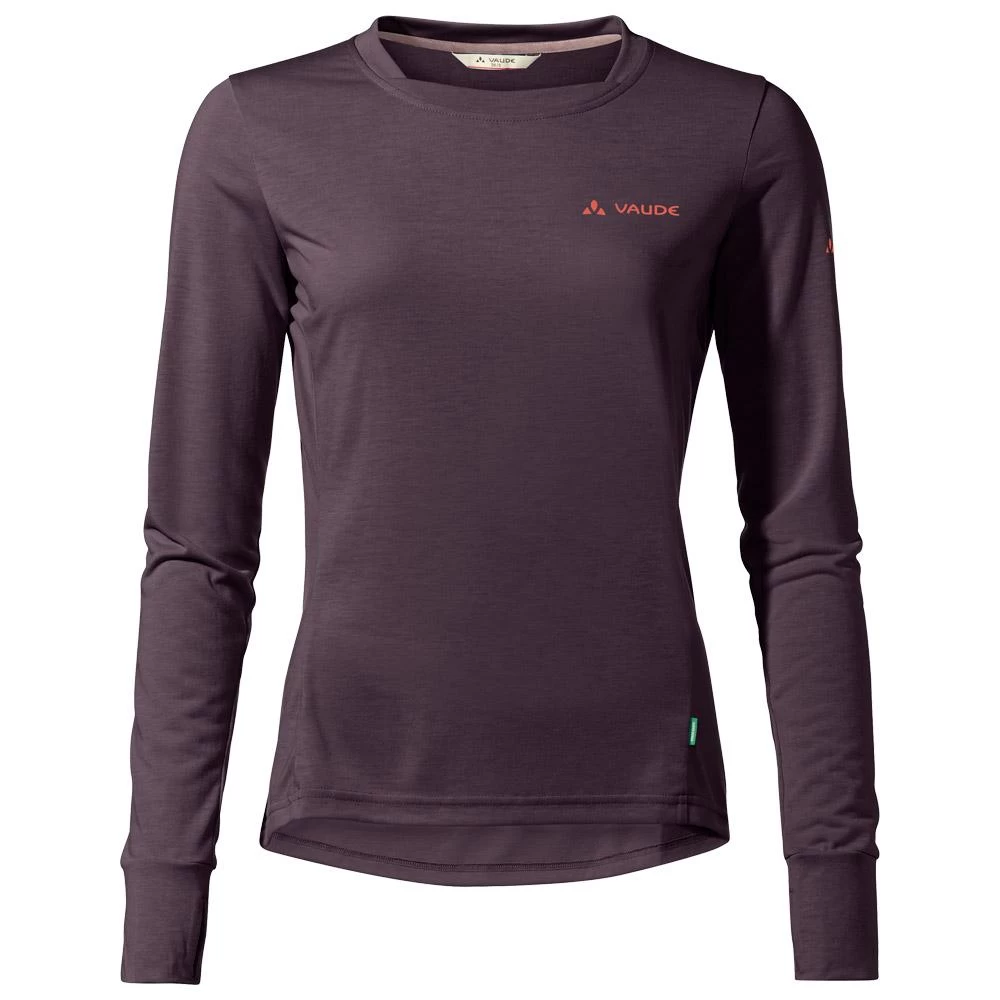 Maillot VTT Vaude Women's Sveit Ls Shirt II Blackberry 1 Maillot VTT Vaude Women's Sveit Ls Shirt II Blackberry