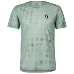 Tee-shirt De Trail Scott RC Run S/S Men's Mineral Green Aruba Green