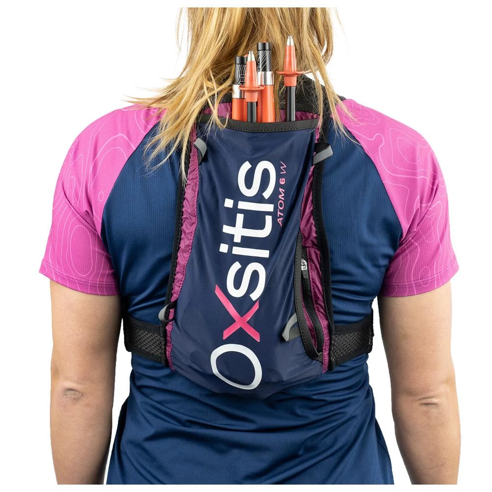 Gilet Trail Oxsitis Atom 6 W Bleu Rose 2 Gilet Trail Oxsitis Atom 6 W Bleu Rose – Image 2