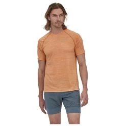 Tee-shirt De Trail Patagonia M's Ridge Flow Cloudberry Orange -Summit Gear Boutique 5139c181eeceb4d826dbf726fa422cd3a2488099 E22PATATEH2206028 4