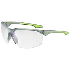 Cébé Lunettes De Soleil Cebe Stamina Translucent Good Grey Acid Lime Matte Zone Vario Grey Cat.0-3 Blue