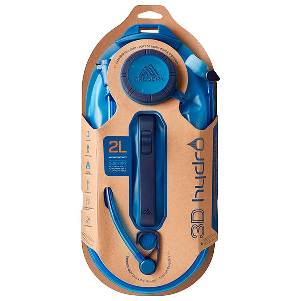 Poche à Eau Gregory 3D Hydro 2L Reservoir Optic Blue 4 Poche à Eau Gregory 3D Hydro 2L Reservoir Optic Blue – Image 4