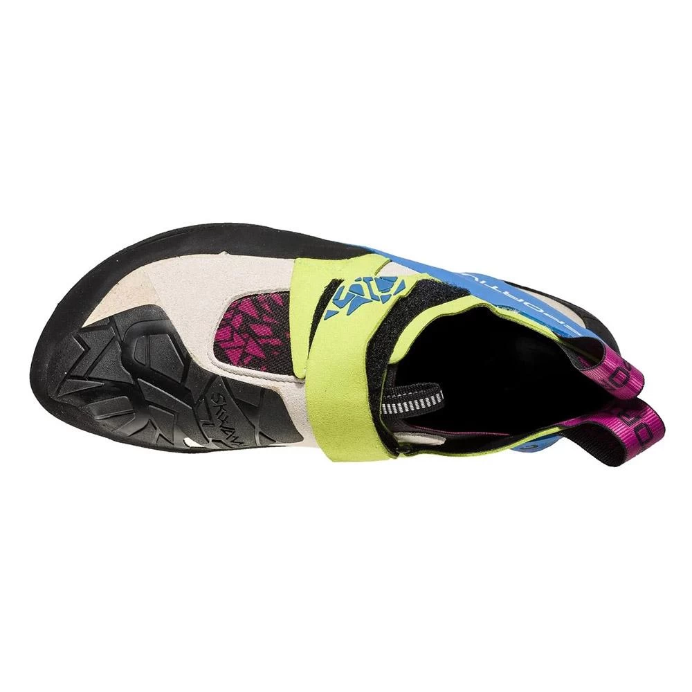 Chaussons D'escalade La Sportiva Skwama Woman Apple Green Cobalt Blue 5 Chaussons D'escalade La Sportiva Skwama Woman Apple Green Cobalt Blue – Image 5