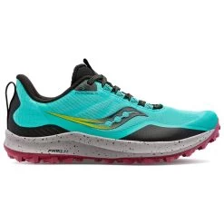 Chaussures De Trail Saucony Peregrine 12 Wmn Cool MInt Acid