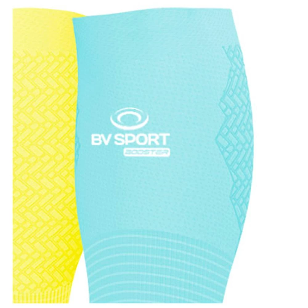 Manchons De Compression Bv Sport Booster Elite Evolution Bleu Jaune 2 Manchons De Compression Bv Sport Booster Elite Evolution Bleu Jaune – Image 2