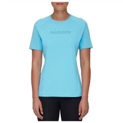 Tee-shirt De Rando Mammut Selun FL Logo W Cool Blue -Summit Gear Boutique 731d79a4aab4e5a6382231307bc48e9cef1d472d E23MAMMTTH3376791 4