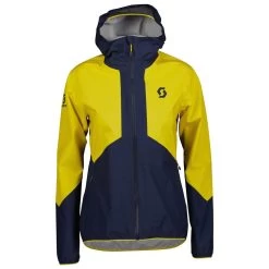 Veste De Rando Scott Explorair Light Dryo 2.5 Layer Women's Jkt Sun Yellow/Midnight Blue