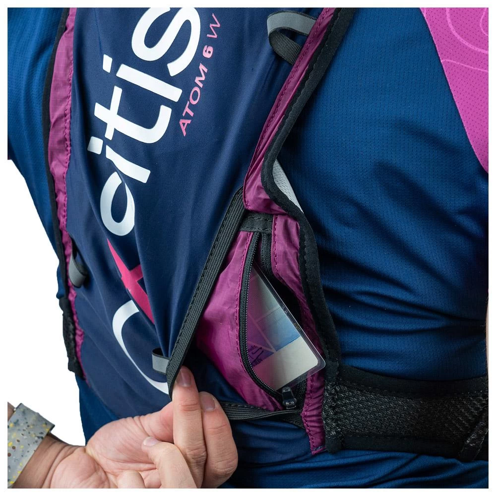 Gilet Trail Oxsitis Atom 6 W Bleu Rose 6 Gilet Trail Oxsitis Atom 6 W Bleu Rose – Image 6