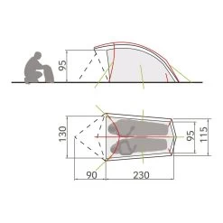 Tente Vaude Taurus 2P Mossy Green -Summit Gear Boutique 7b346e582cbcc1e098d8165ff50b5ef19ec55a7b E22VAUDBIV204277 VAUD0524370 11
