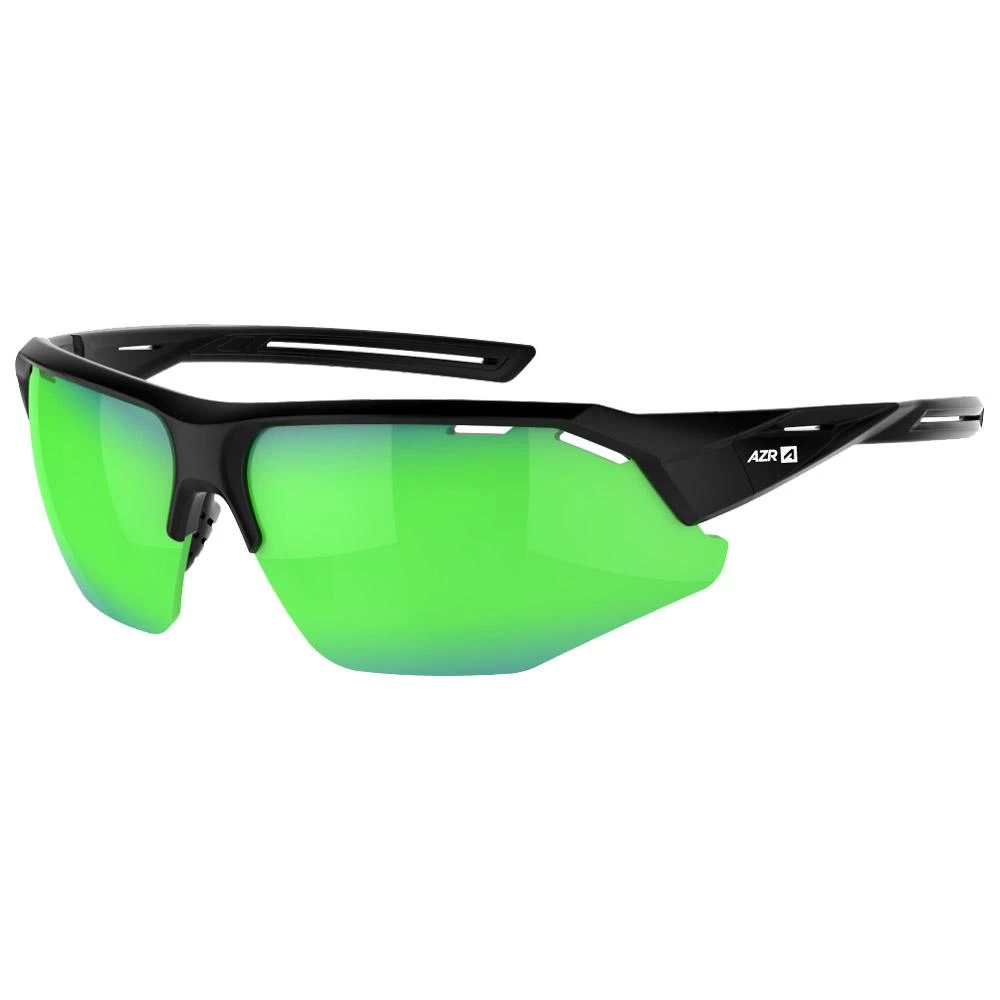 Lunettes De Soleil AZR Galibier Mat Noir Multicouche Vert 6 Lunettes De Soleil AZR Galibier Mat Noir Multicouche Vert – Image 6