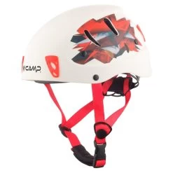 Casque D'escalade Camp Armour Blanc Rouge