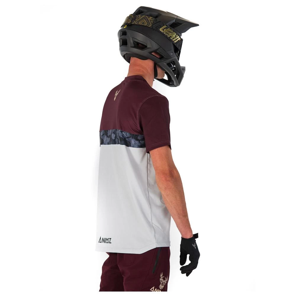 Maillot VTT Animoz Wild MC Burgundy 6 Maillot VTT Animoz Wild MC Burgundy – Image 6