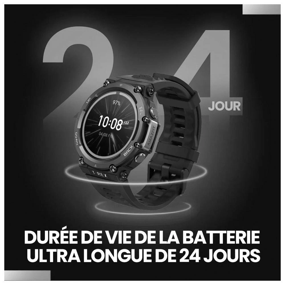 Montres GPS Amazfit T-Rex 2 Wild Green 8 Montres GPS Amazfit T-Rex 2 Wild Green – Image 8