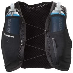 Gilet Trail Salomon Active Skin 4 With Flask Black Black