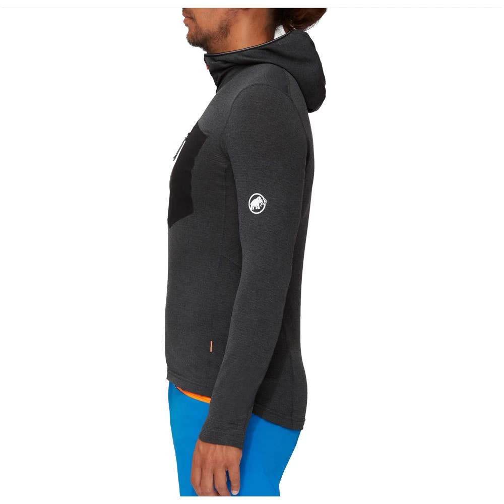 Veste D’alpinisme Mammut Aenergy Light ML Hooded Jkt Black Phantom 3 Veste D’alpinisme Mammut Aenergy Light ML Hooded Jkt Black Phantom – Image 3