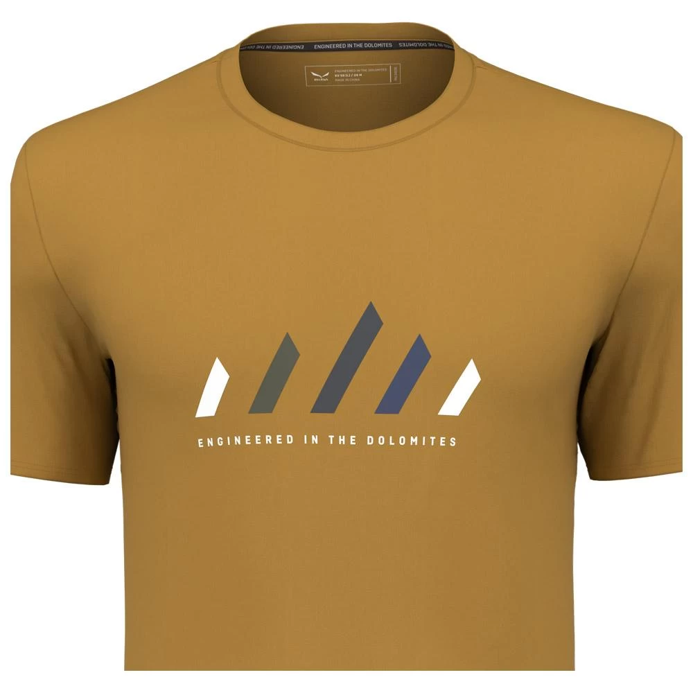 Tee-shirt De Rando Salewa Pure Heart Dry T-Shirt M Golden Brown 2 Tee-shirt De Rando Salewa Pure Heart Dry T-Shirt M Golden Brown â Image 2