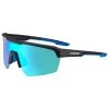 Cébé Lunettes De Soleil Cebe Asphalt Lite Black Blue Wave Matte Zone Grey Cat.3 Blue