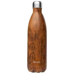 Gourde Qwetch Bouteille Isotherme 1L Wood