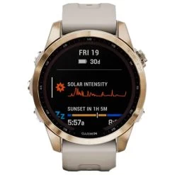 Montres GPS Garmin Fenix 7S Sapphire Solar Edition Cream Light Gold Titan -Summit Gear Boutique bf3241570b742fd830fa9dd05ee310892615d1ab E22GARMACC261571 GARM0050252 15