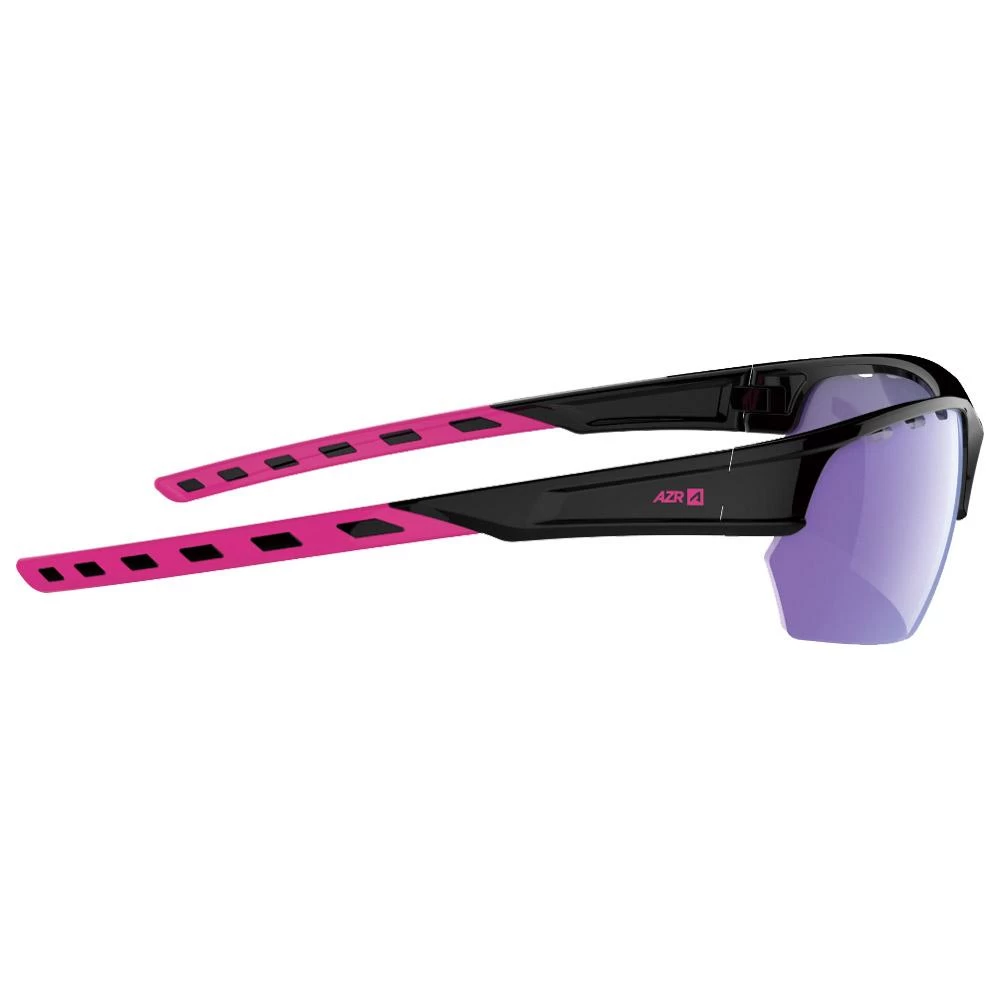 Lunettes De Soleil AZR Izoard Noire Vernie Violet Multicouche 2 Lunettes De Soleil AZR Izoard Noire Vernie Violet Multicouche – Image 2