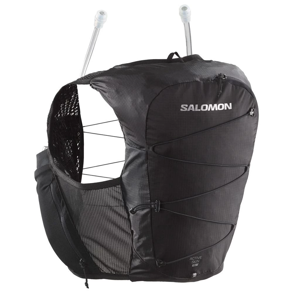 Gilet Trail Salomon Active Skin 8 Wmn With Flask Black Black 2 Gilet Trail Salomon Active Skin 8 Wmn With Flask Black Black – Image 2