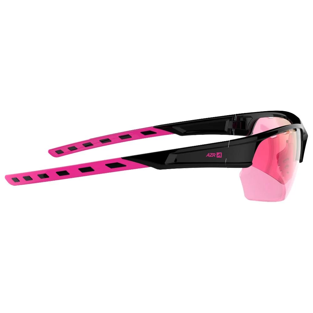 Lunettes De Soleil AZR Izoard Noire Vernie Irise Rose Photochromique 3 Lunettes De Soleil AZR Izoard Noire Vernie Irise Rose Photochromique – Image 3