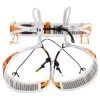 Baudrier Petzl Fly Orange White