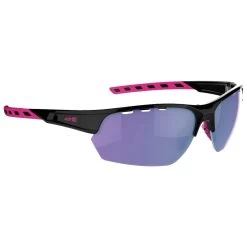 Lunettes De Soleil AZR Izoard Noire Vernie Violet Multicouche