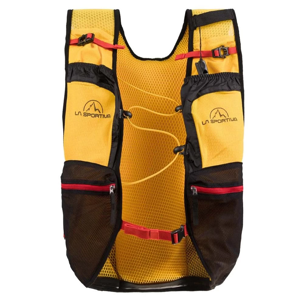 Gilet Trail La Sportiva Trail Vest Black Yellow 2 Gilet Trail La Sportiva Trail Vest Black Yellow – Image 2