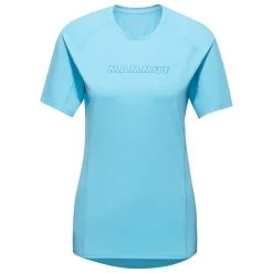 Tee-shirt De Rando Mammut Selun FL Logo W Cool Blue