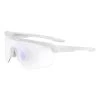 Cébé Lunettes De Soleil Cebe Asphalt Lite Translucent White Artic Matte Zone Vario Grey Cat.0-3 Blue