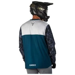 Maillot VTT Animoz Wild ML Blue -Summit Gear Boutique daa1e9aa4e64cf7fd1f521e2415886d3031bf15d E22ANIMVTT1196297 2