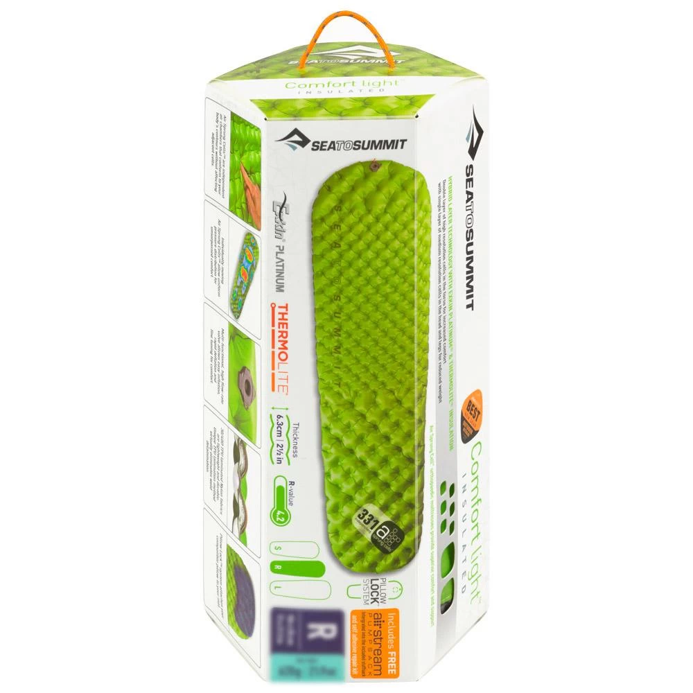 Matelas Sea To Summit Comfort Light Insulated Vert 6 Matelas Sea To Summit Comfort Light Insulated Vert – Image 6