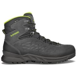 Chaussures De Randonnée Lowa Explorer II Gtx Mid Anthracite Lime