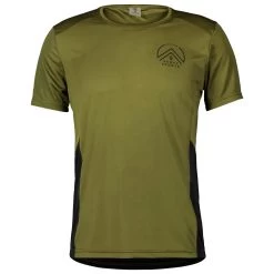 Tee-shirt De Trail Scott Endurance Tech Shortsleeve Green Black