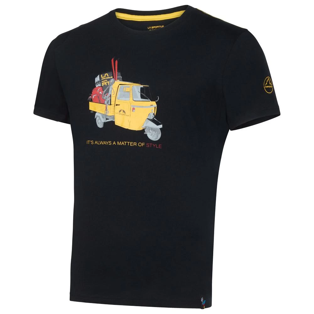 Tee-shirt D’escalade La Sportiva Ape T-Shirt M Black 1 Tee-shirt D’escalade La Sportiva Ape T-Shirt M Black