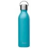 Gourde Qwetch Bouteille Isotherme Active 600ml Matt Bleu Acier