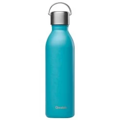 Gourde Qwetch Bouteille Isotherme Active 600ml Matt Bleu Acier