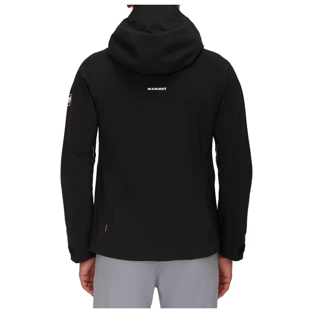 Veste D’alpinisme Mammut Alto Guide HS Hooded Jkt Black 2 Veste D’alpinisme Mammut Alto Guide HS Hooded Jkt Black – Image 2