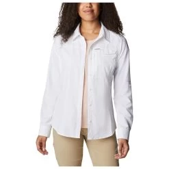 Chemise De Rando Columbia W's Silver Ridge Eu 2.0 LS White